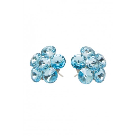 Cercei Round Stones Ss29, Miidefloriart, Model 163 Cercei Round Stones Ss29, Miidefloriart, Model 163