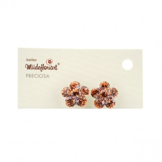 Cercei Round Stones Ss29, Miidefloriart, Model 357