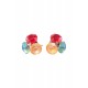 Cercei Round Stones Ss29, Miidefloriart , Model 83 Cercei Round Stones Ss29, Miidefloriart , Model 83