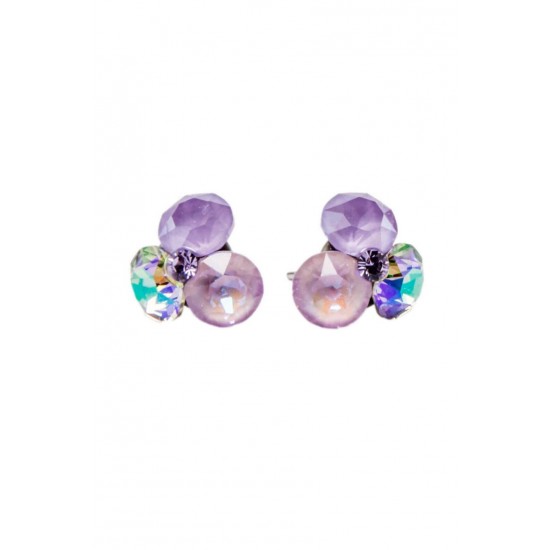 Cercei Round Stones Ss29, Miidefloriart , Model 84 Cercei Round Stones Ss29, Miidefloriart , Model 84