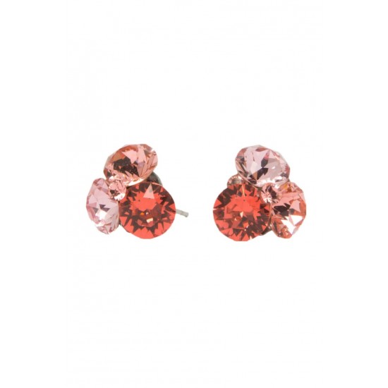 Cercei Round Stones Ss34, Miidefloriart, Model 100 Cercei Round Stones Ss34, Miidefloriart, Model 100