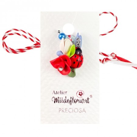 Martisor Handmade, Miidefloriart, Model 05