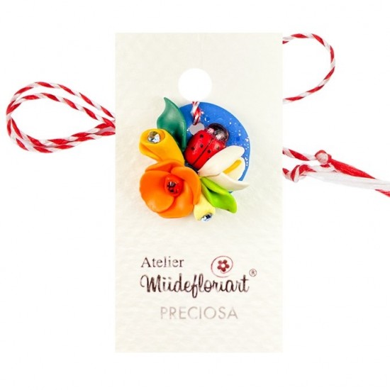 Martisor Handmade, Miidefloriart, Model 06 Martisor Handmade, Miidefloriart, Model 06