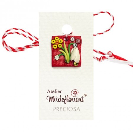 Martisor Handmade, Miidefloriart, Model 36