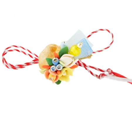 Martisor Tip Brosa Cu Piatra Semipretioasa , Mbp0022