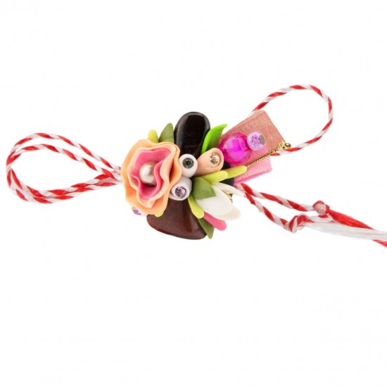 Martisor Tip Brosa Cu Piatra Semipretioasa , Mbp0028