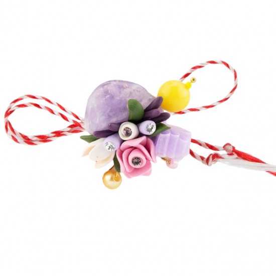 Martisor Tip Brosa Cu Piatra Semipretioasa , Mbp0039