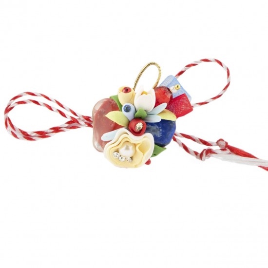 Martisor Tip Brosa Cu Piatra Semipretioasa , Mbp0043