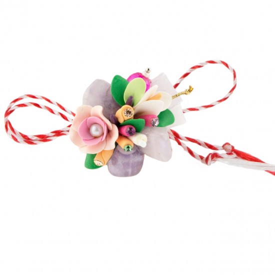 Martisor Tip Brosa Cu Piatra Semipretioasa , Mbp0050