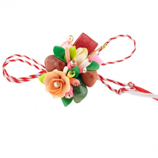 Martisor Tip Brosa Cu Piatra Semipretioasa , Mbp0052