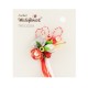 Martisor Tip Brosa Cu Piatra Semipretioasa , Mbp0055