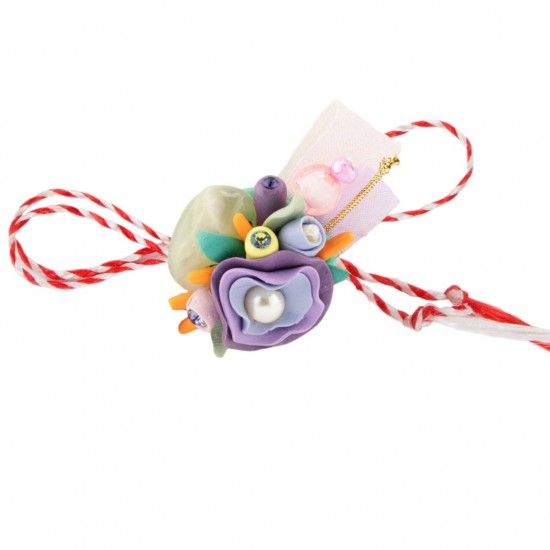 Martisor Tip Brosa Cu Piatra Semipretioasa , Mbp0057