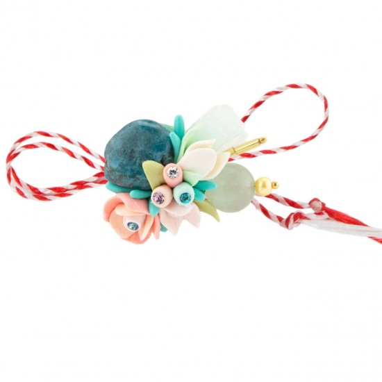 Martisor Tip Brosa Cu Piatra Semipretioasa , Mbp0062