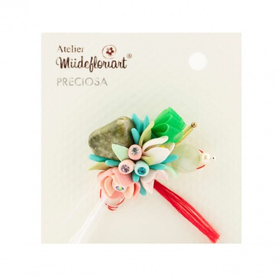 Martisor Tip Brosa Cu Piatra Semipretioasa , Mbp0064 Martisor Tip Brosa Cu Piatra Semipretioasa , Mbp0064