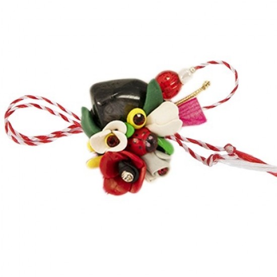Martisor Tip Brosa Cu Piatra Semipretioasa, Mbp0068