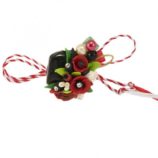 Martisor Tip Brosa Cu Piatra Semipretioasa, Mbp0070