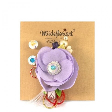 Set Martisor Cu Brosa Flori De Mac Mbfm0004