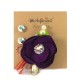 Set Martisor Cu Brosa Flori De Mac Mbfm0007