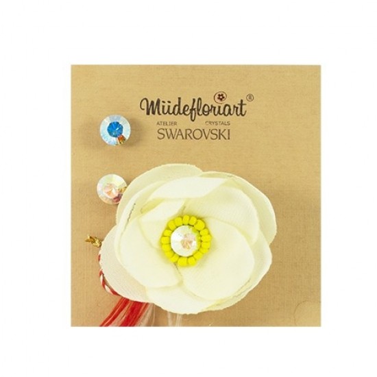 Set Martisor Cu Brosa Flori De Mac Mbfm0010