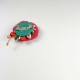 Set Martisor Cu Brosa Flori De Mac Mbfm0011