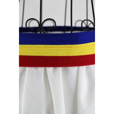 Brâu tricolor țesut 180 x 5,5 cm